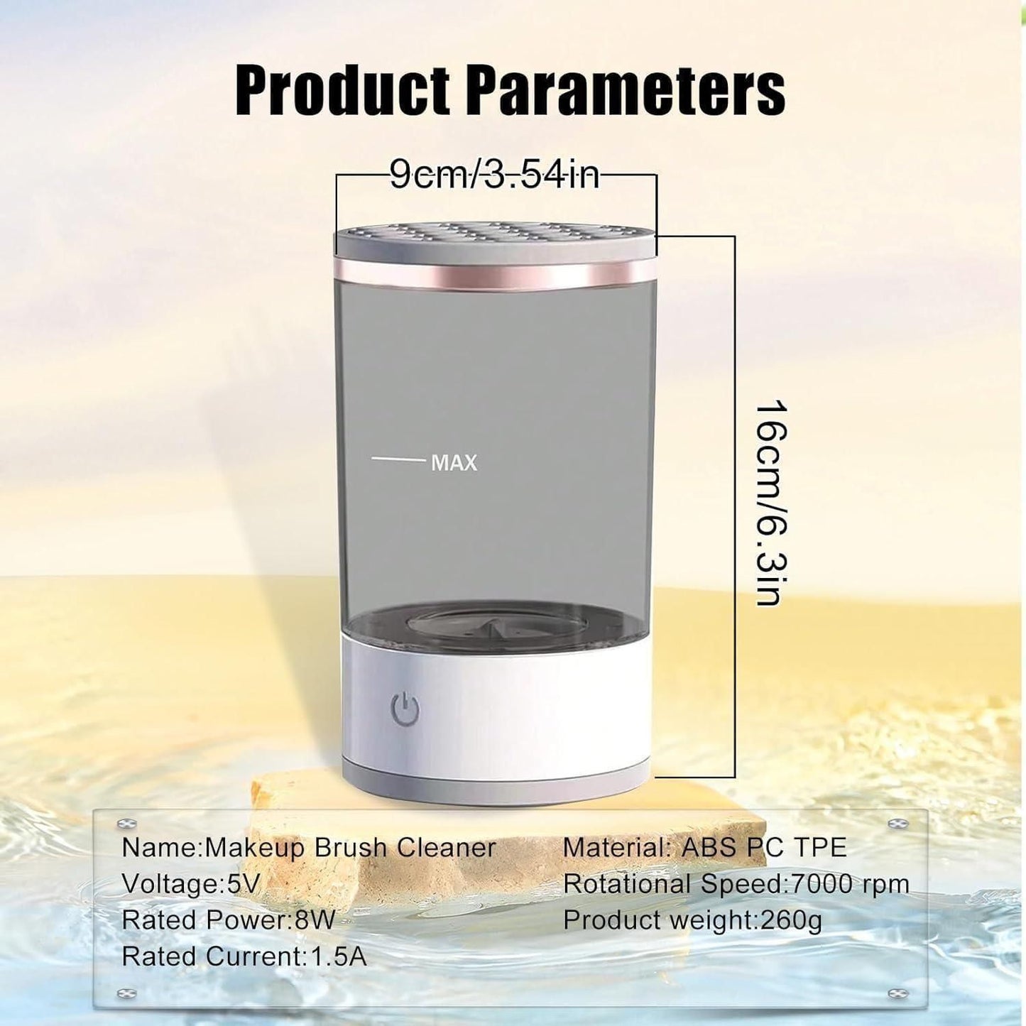 Make Up Brush Cleaner,Electric Brush Cleaner.