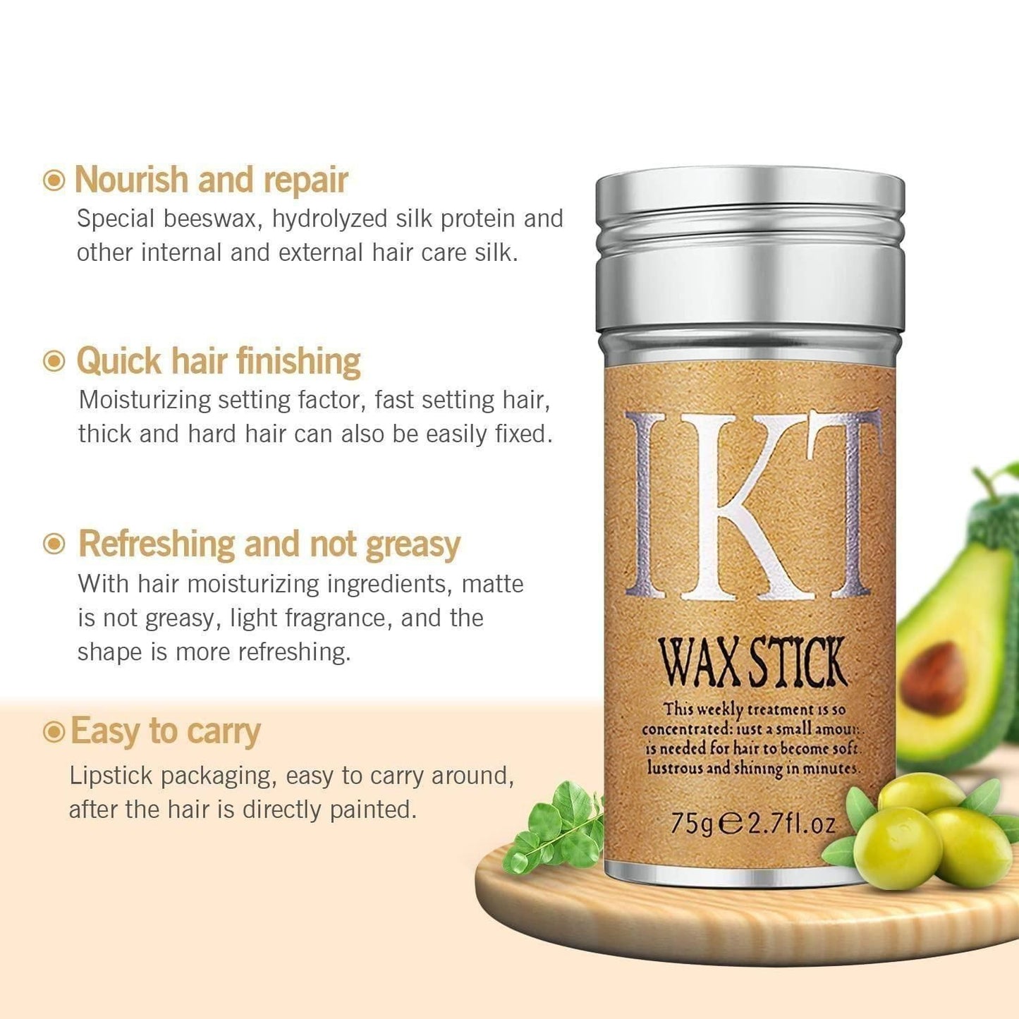 Hair Wax Stick for Hair Styling